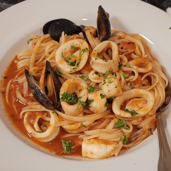 Linguine Pescatore.
