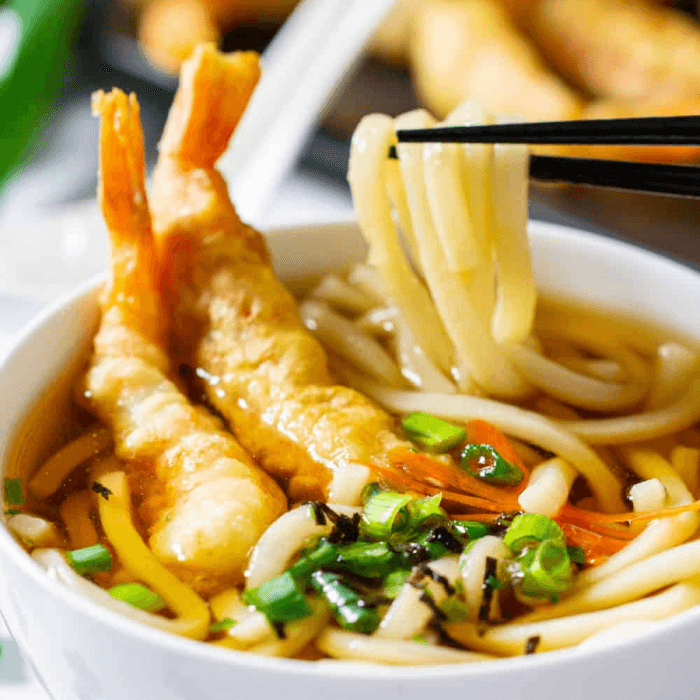Tempura Shrimp Udon Noodle