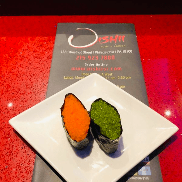 Fish Roe (Tobiko) Sushi