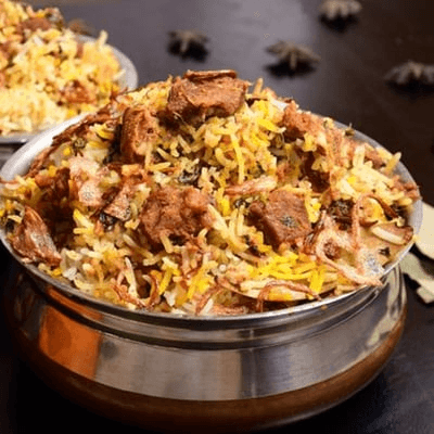 Goat Biryani (with Bone Curry Rice)