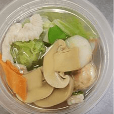 Chicken Vegetable Soup Low Carb.