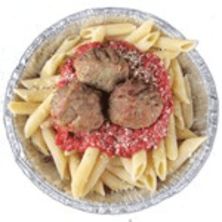 Pasta Marinara & Meatballs (Personal)