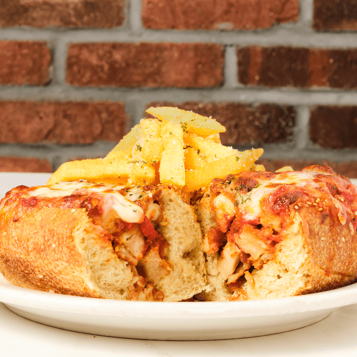 Chicken or Eggplant Parm Sub