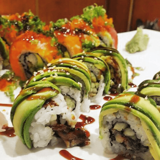 Green Dragon Roll.