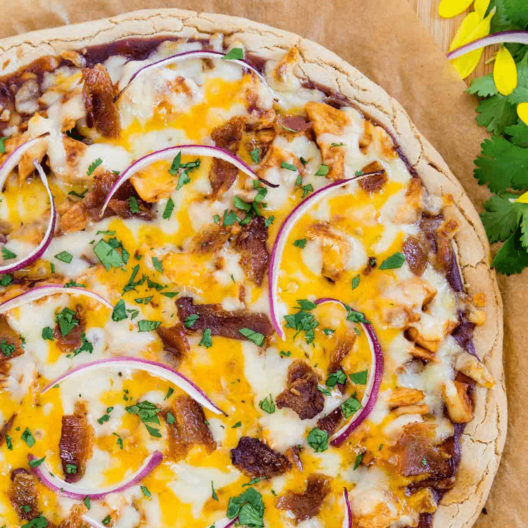 BBQ Chicken Gluten Free Pizza