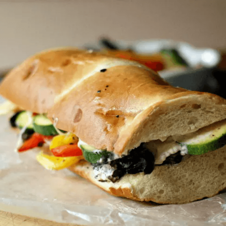 Grilled Veggie Melt