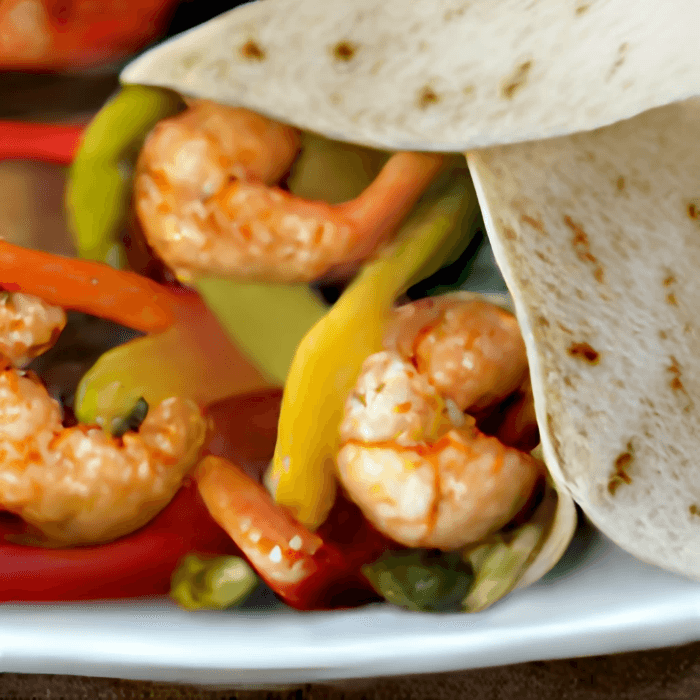 Shrimp Fajitas