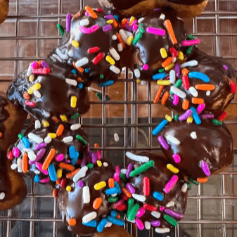Mochi Donut Chocolate Sprinkle