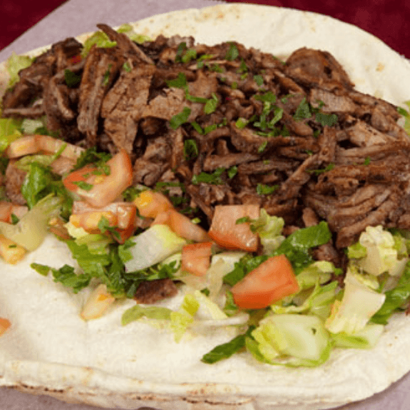 Beef Kabob Wrap