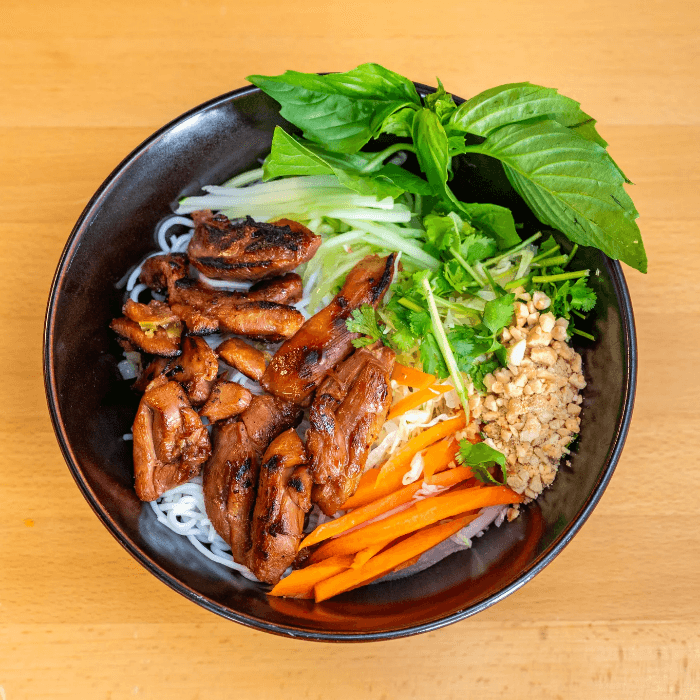 25. Grilled Chicken Vermicelli Bowl - Bún Gà Nướng