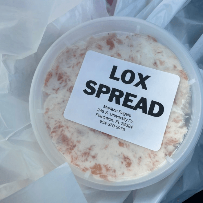 Lox Spread Bagel