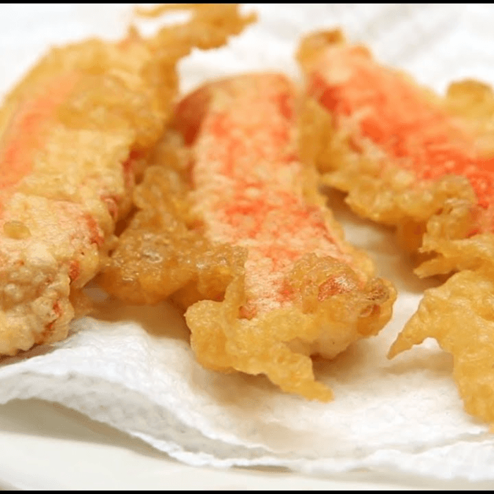 Crab Leg Tempura App