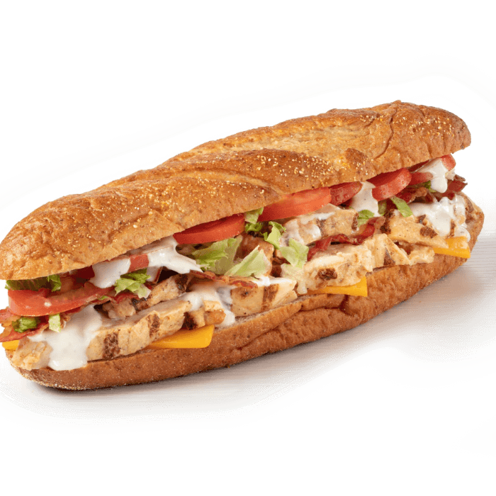 Chicken Bacon Ranch Hoagie (Whole 16")