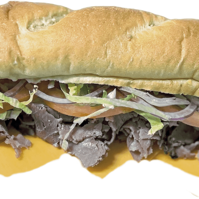 Roast Beef & Cheese Sandwich