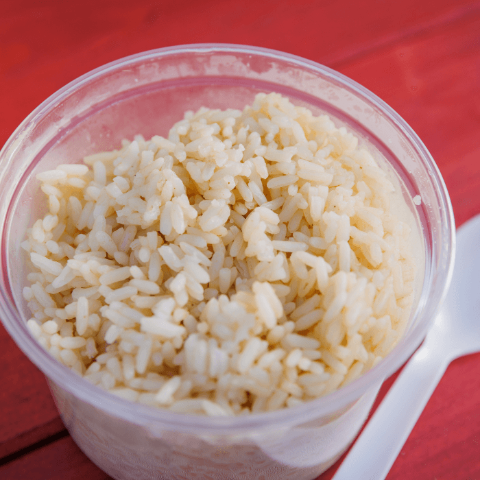 White Steamed Rice 8 oz.