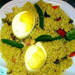 162. Ulavacharu Egg Pulav (Bucket Pulav)