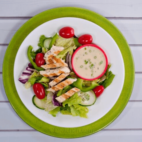 Tossed with Chicken Salad