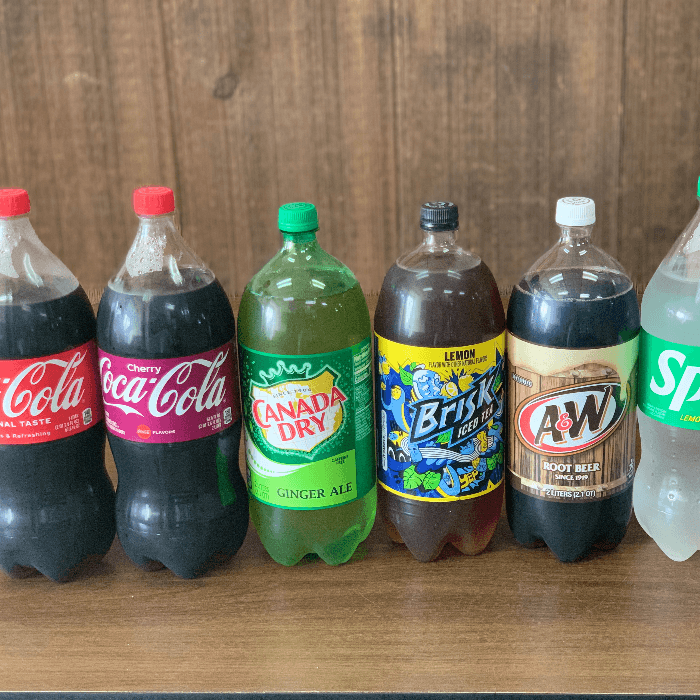 2 Liter Soda.