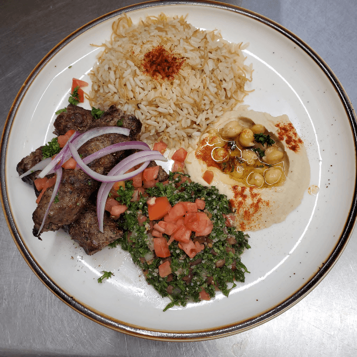 Beef Kafta Kebab Combo