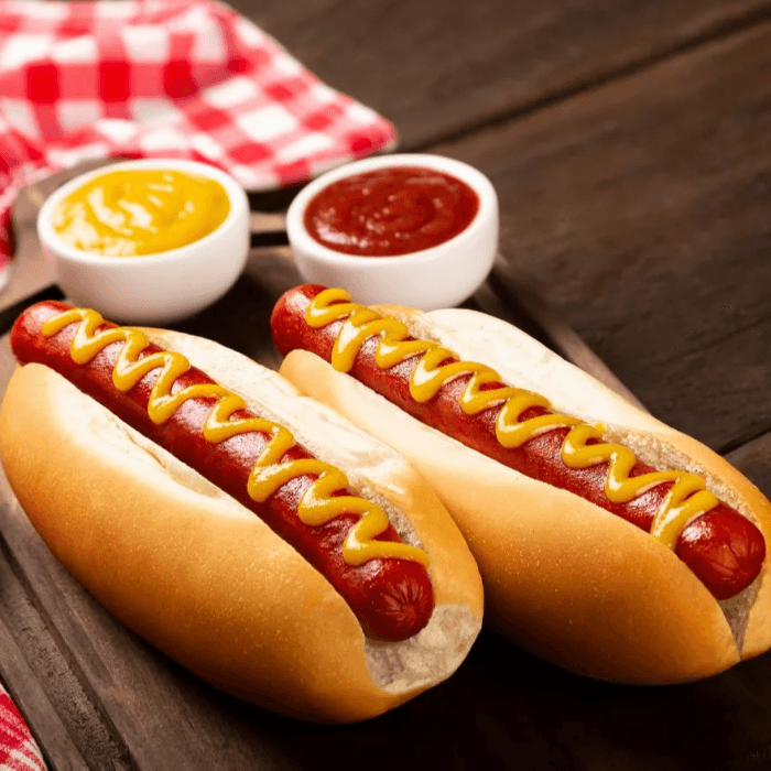 8" Hot Dog w/Cheese