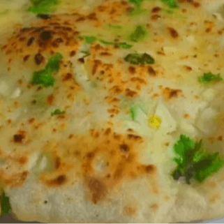 Cheesy Garlic Naan