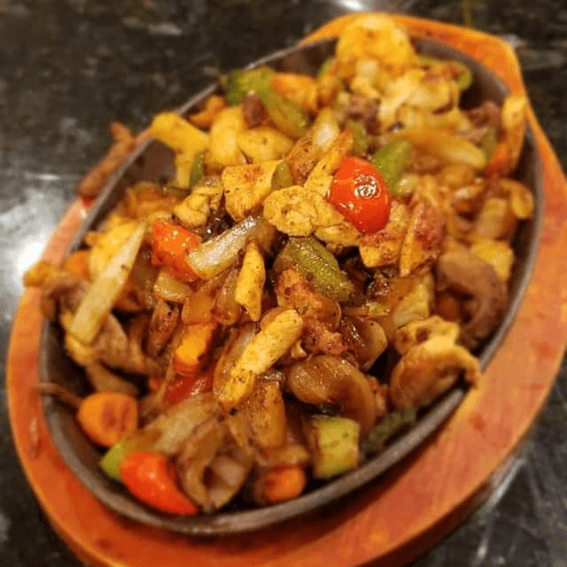 Chicken Fajitas.