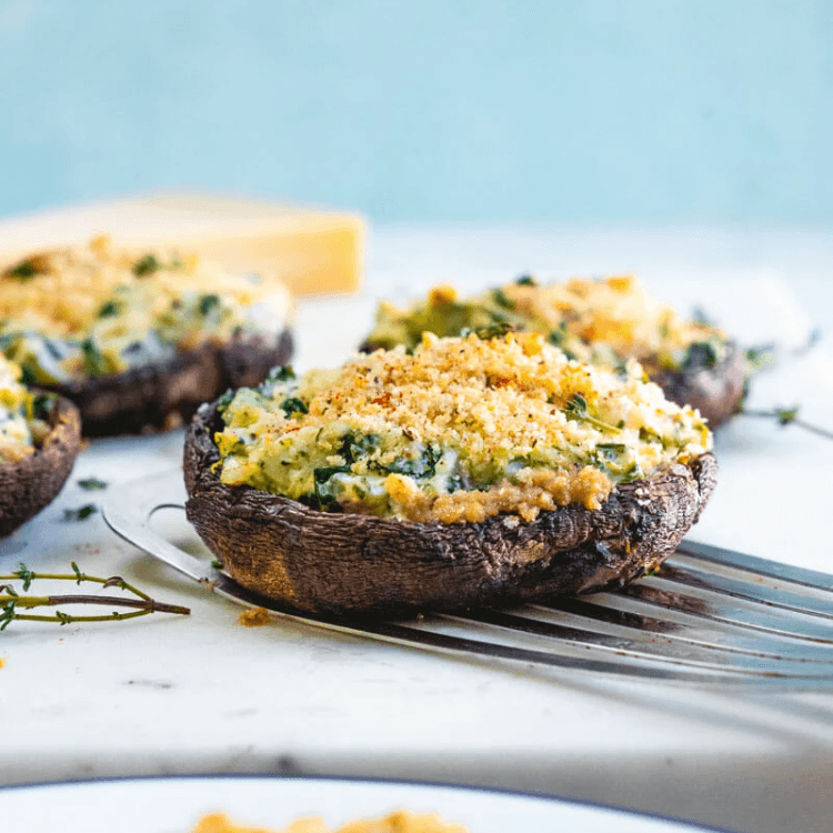 Italian Steak Stuffed Portobello
