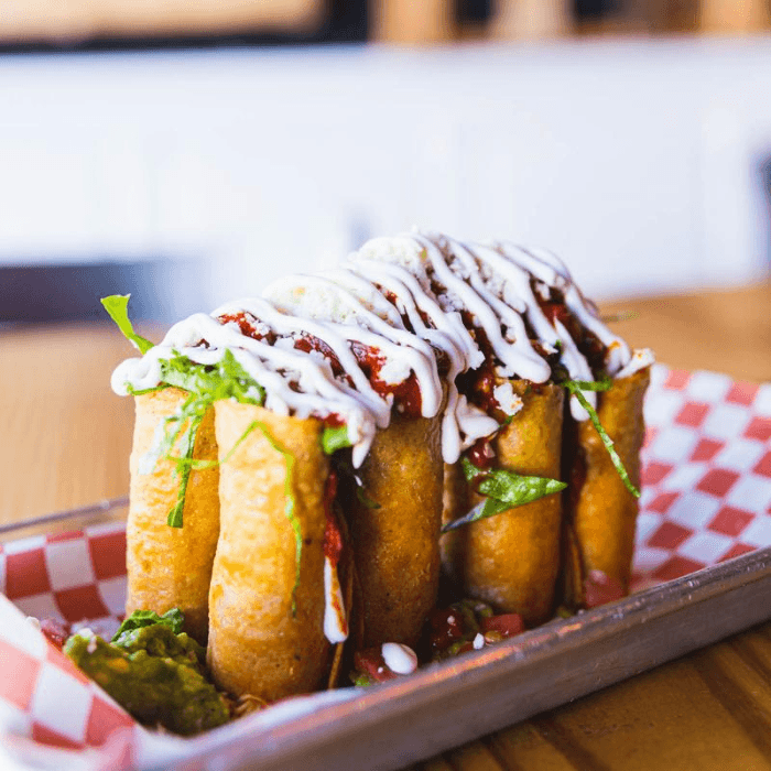 Rolled Fried Flautas