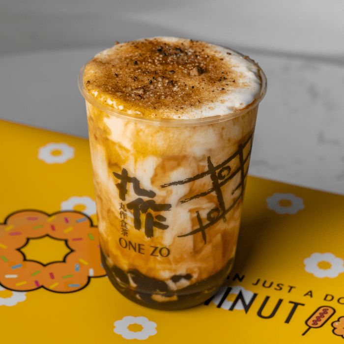 Flaming Brown Sugar Latte.