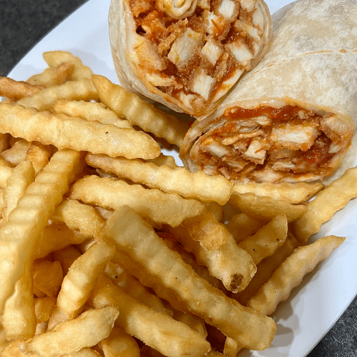 Chicken Parmigiana Wrap