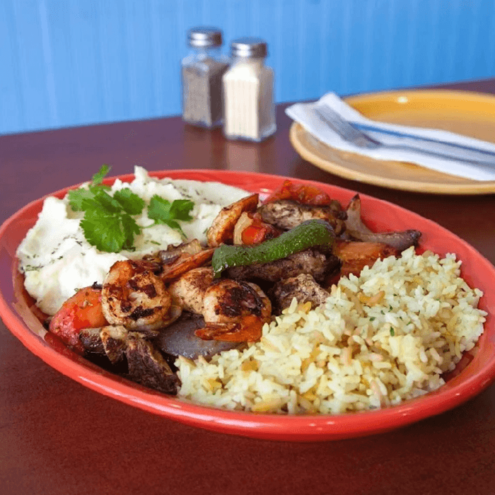 Kabob Combo Dinner.
