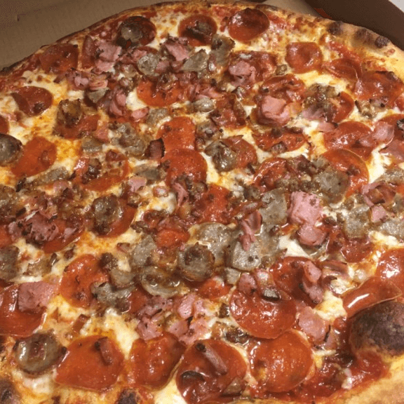 Meat Lovers Pizza (Slice).