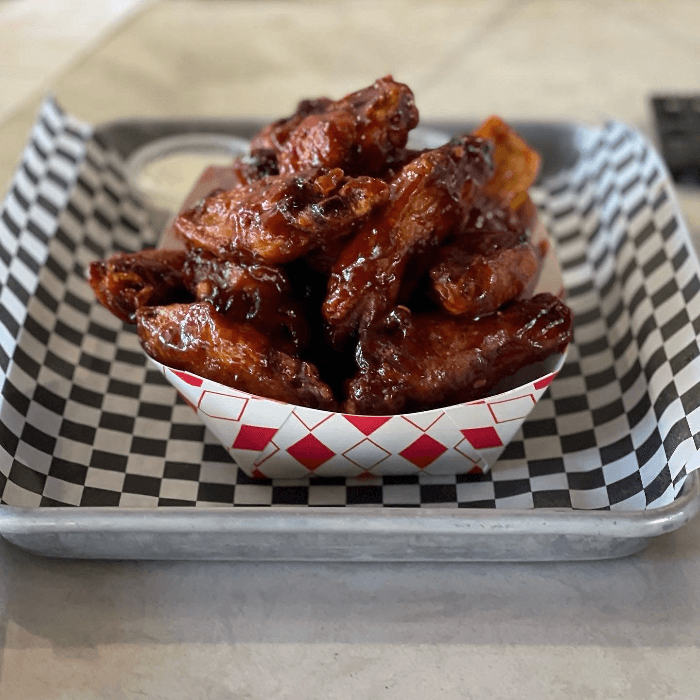 Lemon Pepper BBQ Wings (Half Dozen)