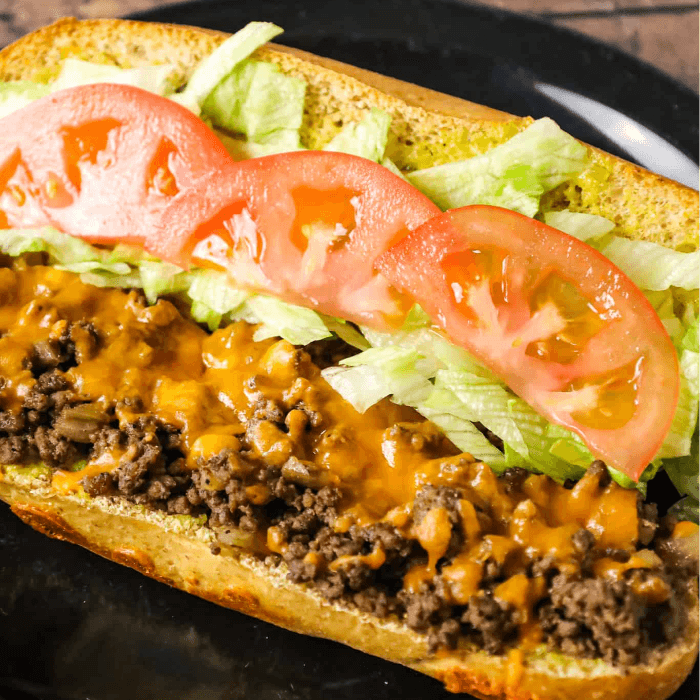 Cheeseburger Grinder