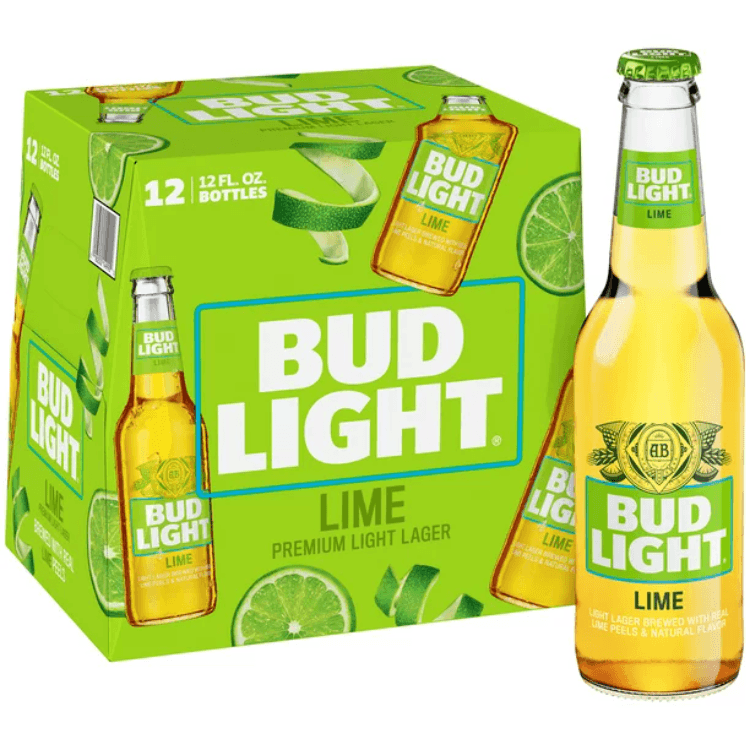 Bud Light Lager Lime Bottles (12 Oz X 12 Ct)