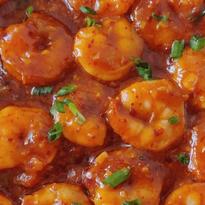 Shrimp Chilli.
