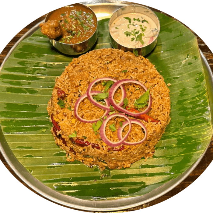 Mutton Curry Fried Rice
