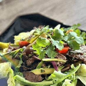 Spicy Beef Salad.