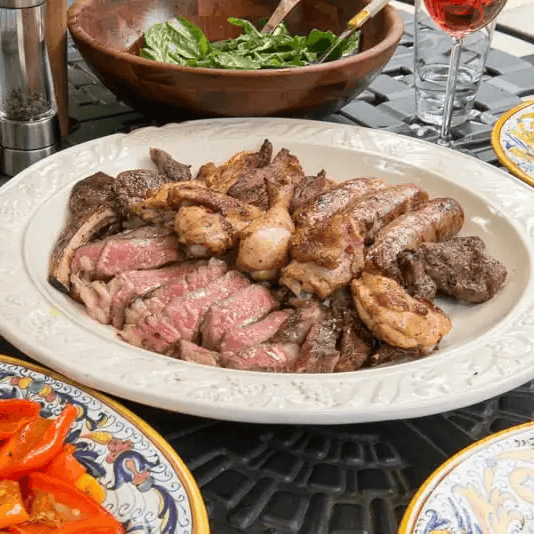 Mixed Sautéed (Pollo/Carne) Platter