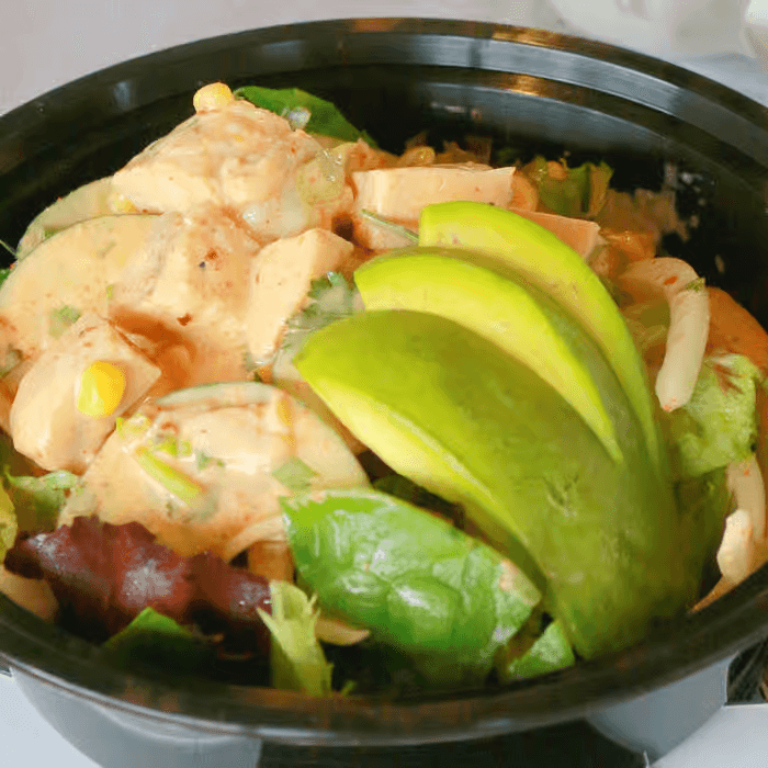 Chicken Avocado Salad Bowl