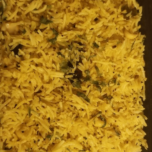 Yellow Lemon Rice.