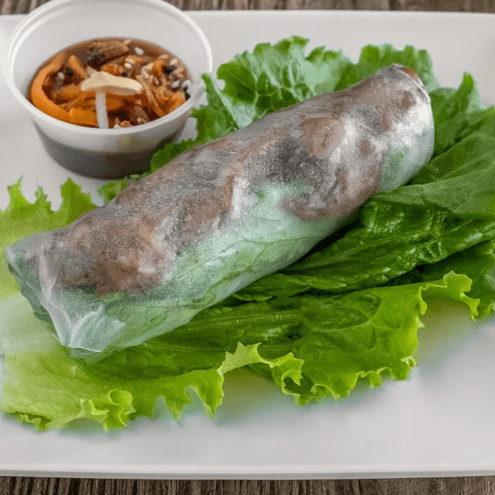 Grilled Pork Spring Rolls