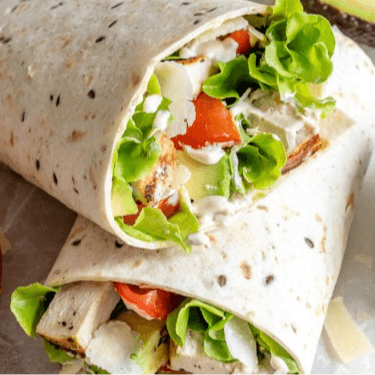 Grilled Chicken Bruschetta Wrap