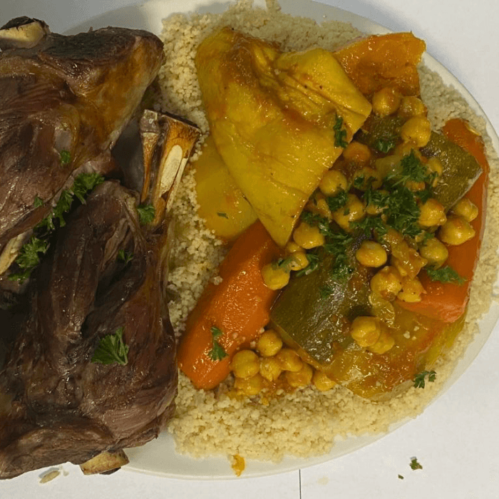 Lamb Couscous.
