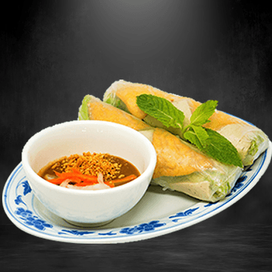 Delicious Vietnamese Spring Rolls and Pho