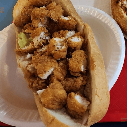 Chicken Finger Syrian Sub.