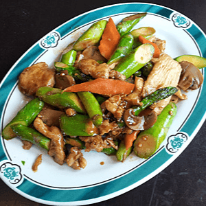 Asparagus Chicken Low Carb.
