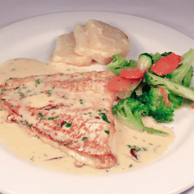 Vitello Scaloppine Ai Funghi.