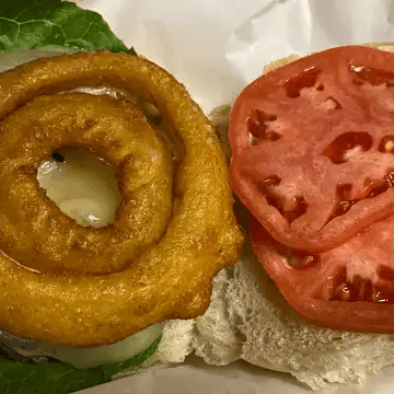 Bloomin Onion Burger