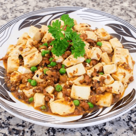Bean Curd with Meat Sauce